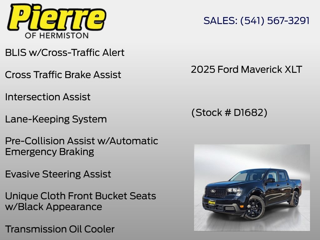 New 2025 Ford Maverick XLT w/ Black Appearance Package AWD/4WD image 30