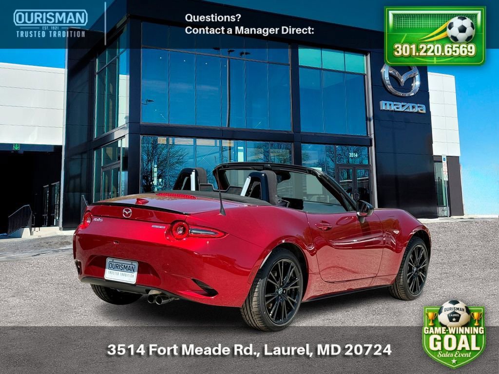 New 2026 MAZDA MX-5 Miata Club RWD image 3