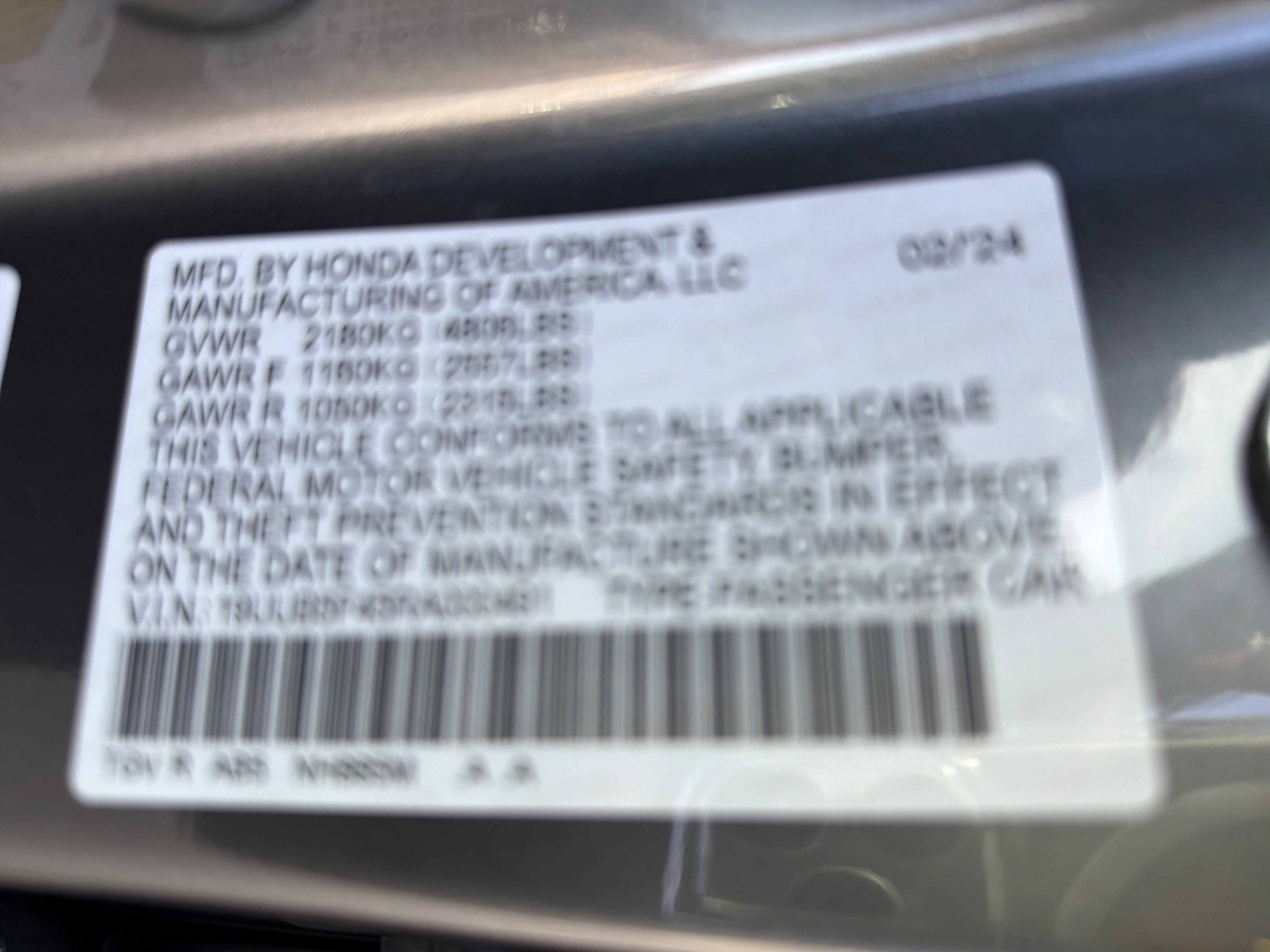 Certified 2024 Acura TLX w/ Technology Package image 35