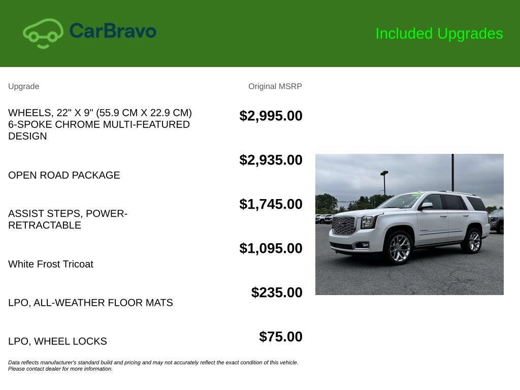 Used 2020 GMC Yukon Denali w/ Open Road Package AWD/4WD image 9
