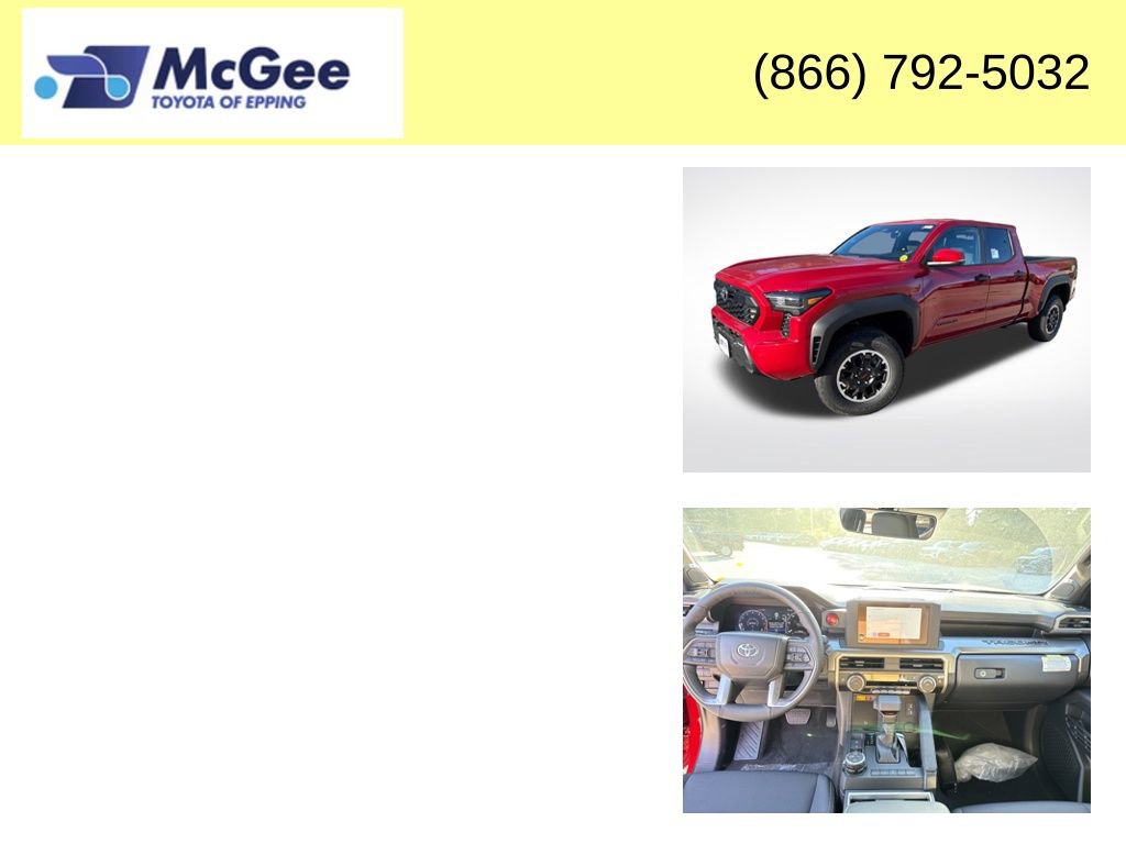 New 2025 Toyota Tacoma TRD Off-Road w/ TRD Off Road Upgrade Package image 4