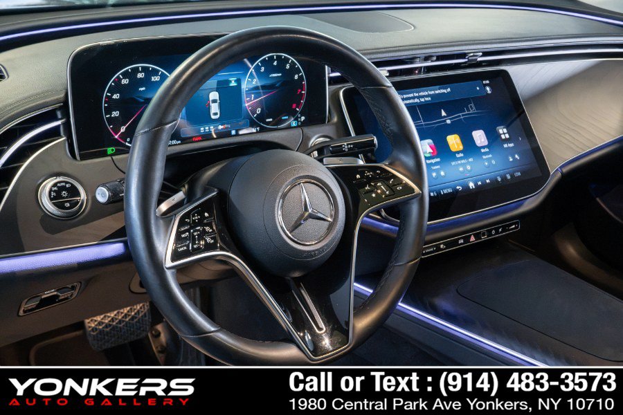 Used 2025 Mercedes-Benz E 350 4MATIC Sedan w/ Winter Package image 14