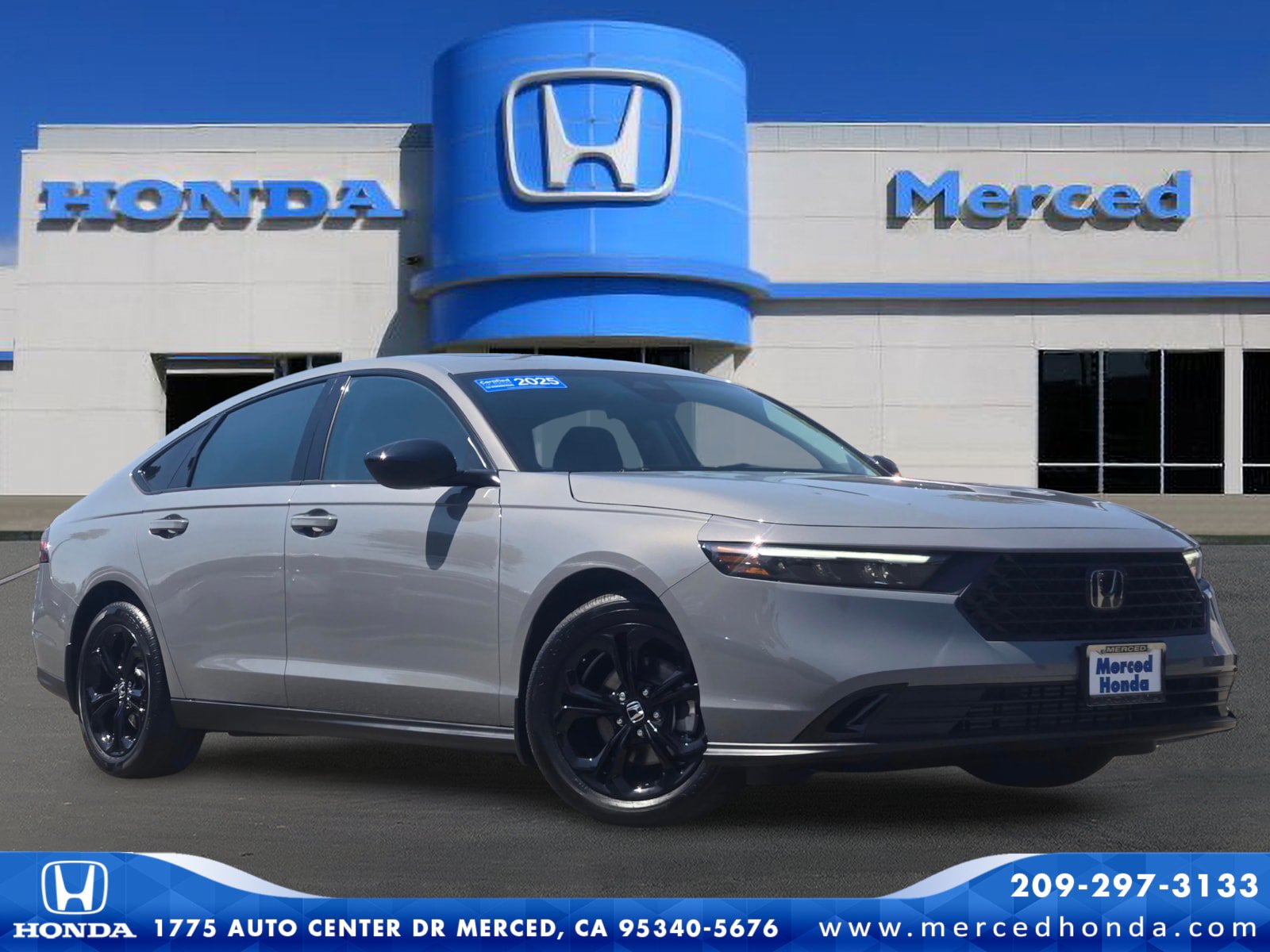 Certified 2025 Honda Accord SE