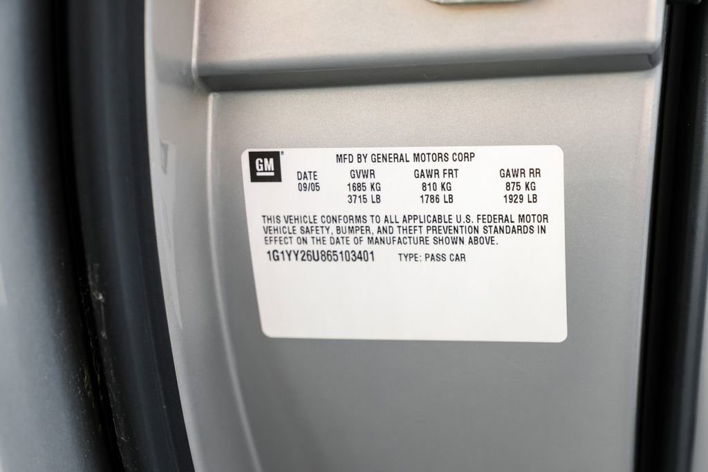 Used 2006 Chevrolet Corvette Coupe w/ Preferred Equipment Group image 54