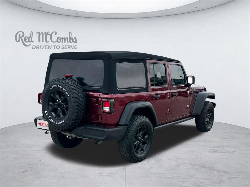 Used 2022 Jeep Wrangler Unlimited Sport AWD/4WD image 6