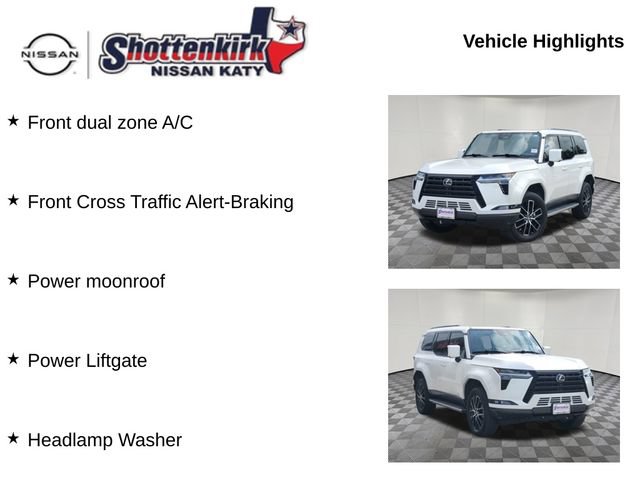 Used 2024 Lexus GX 550 w/ Accessory Package (Z1) AWD/4WD image 12