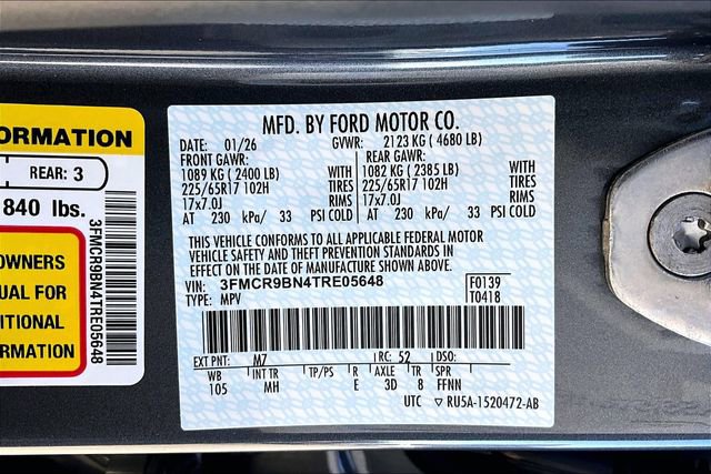 New 2026 Ford Bronco Sport Big Bend w/ Convenience Package image 2