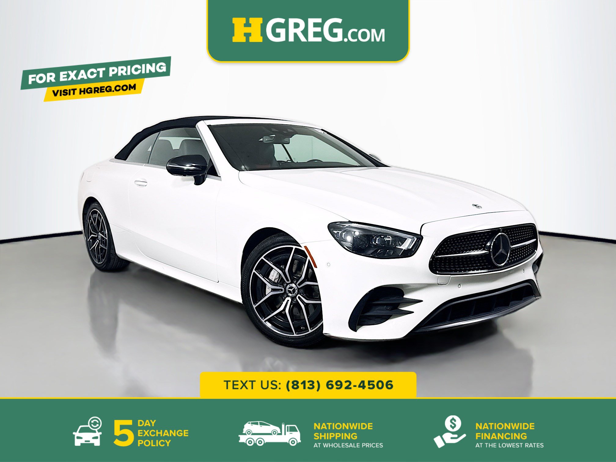 Used 2022 Mercedes-Benz E 450 Cabriolet w/ AMG Line image 1