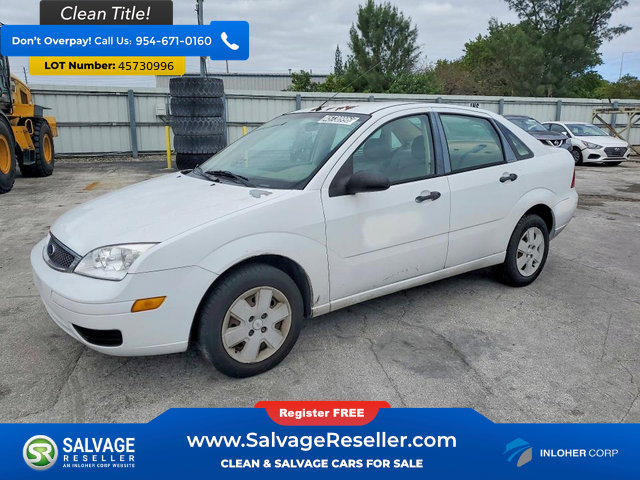 Used 2007 Ford Focus ZX4 Sedan