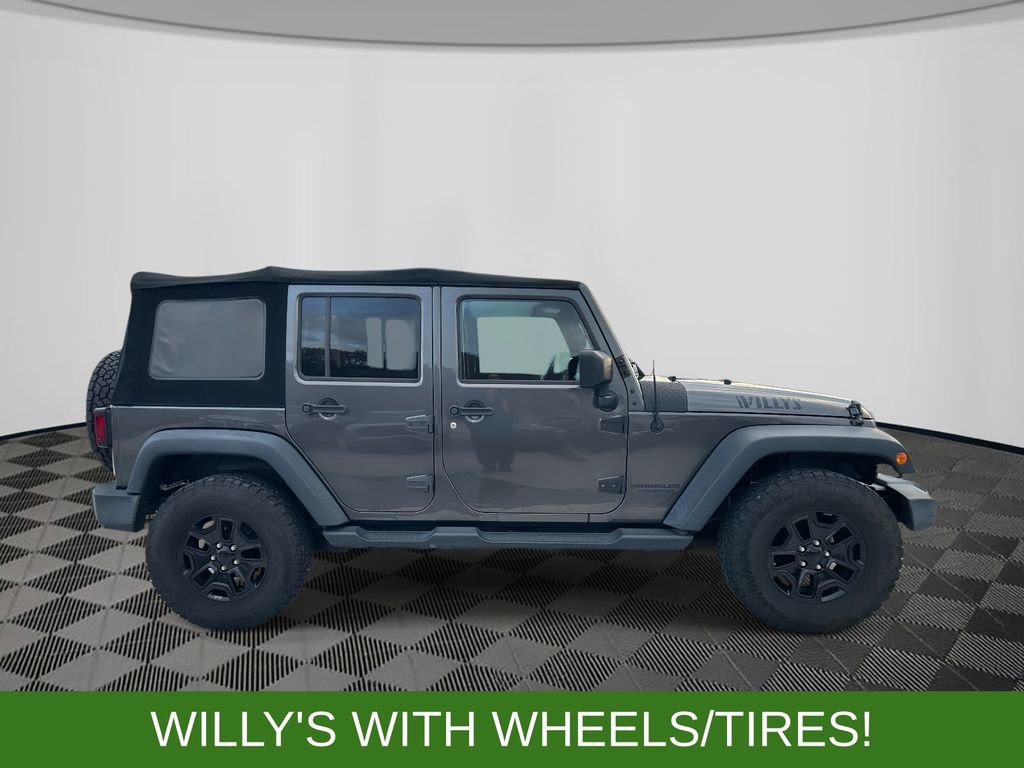 Used 2016 Jeep Wrangler Unlimited Willys image 4