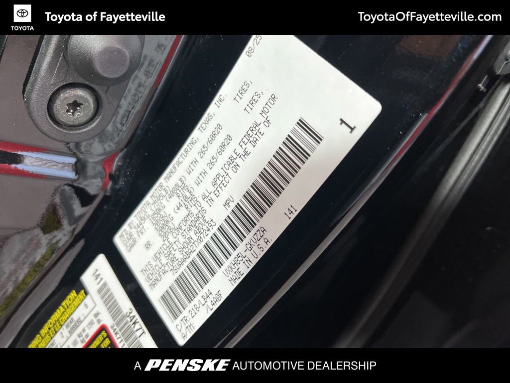 Used 2026 Toyota Sequoia 1794 Edition w/ TRD Performance Package (TMS) image 35