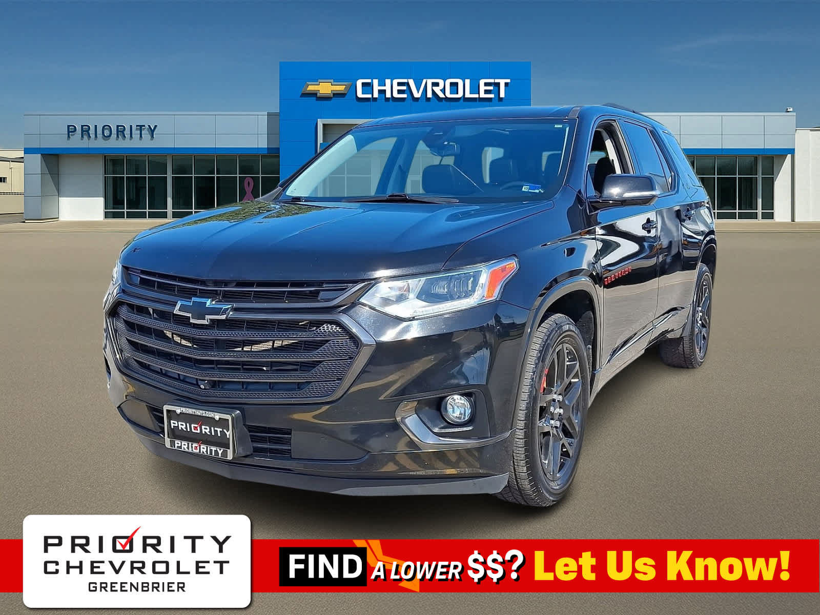 Used 2020 Chevrolet Traverse Premier w/ Redline Edition