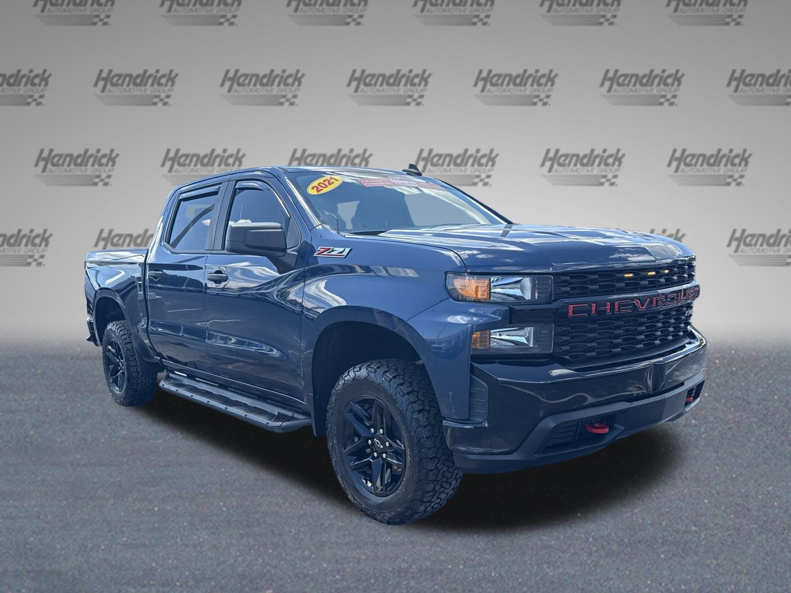 Used 2021 Chevrolet Silverado 1500 Custom Trail Boss w/ LPO, Dark Essentials Package AWD/4WD video 2