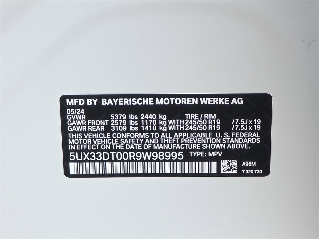 Used 2024 BMW X4 xDrive30i w/ Parking Assistance Package image 40