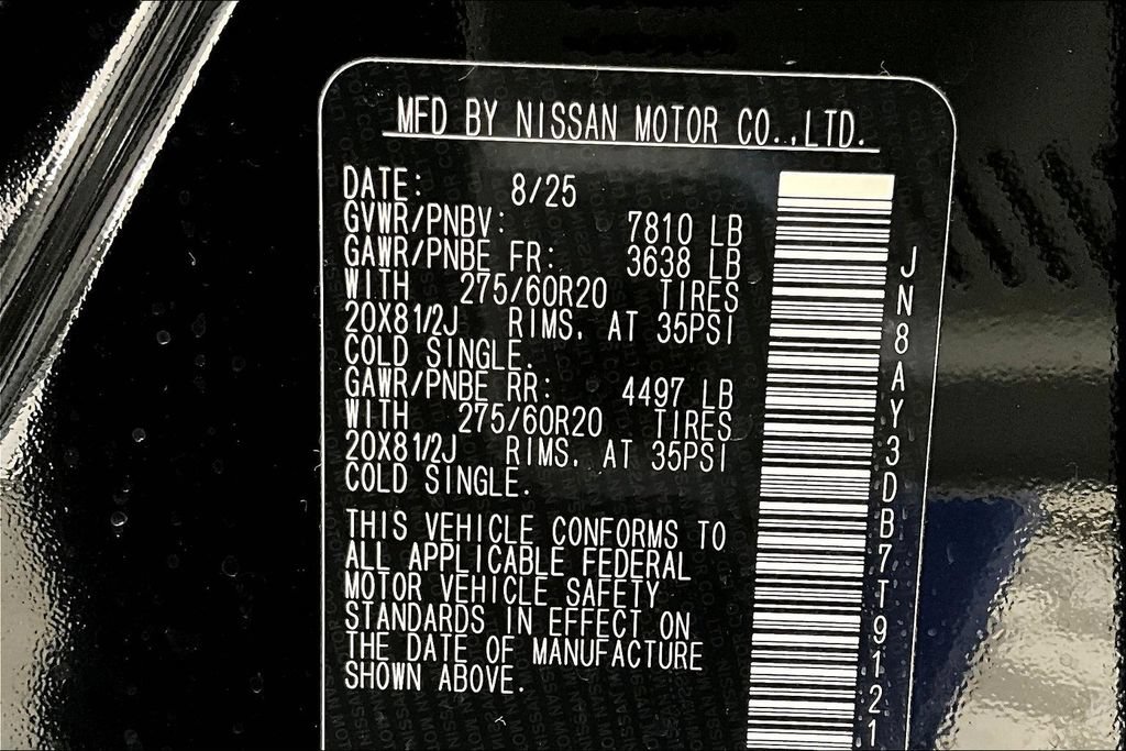 New 2026 Nissan Armada PRO-4X w/ Captain's Chari Seat Package AWD/4WD image 40