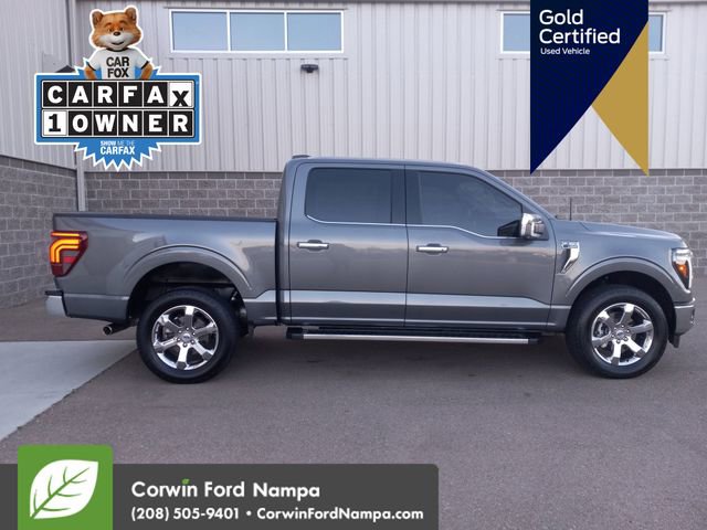 Certified 2025 Ford F150 Lariat w/ Equipment Group 501A Mid image 2