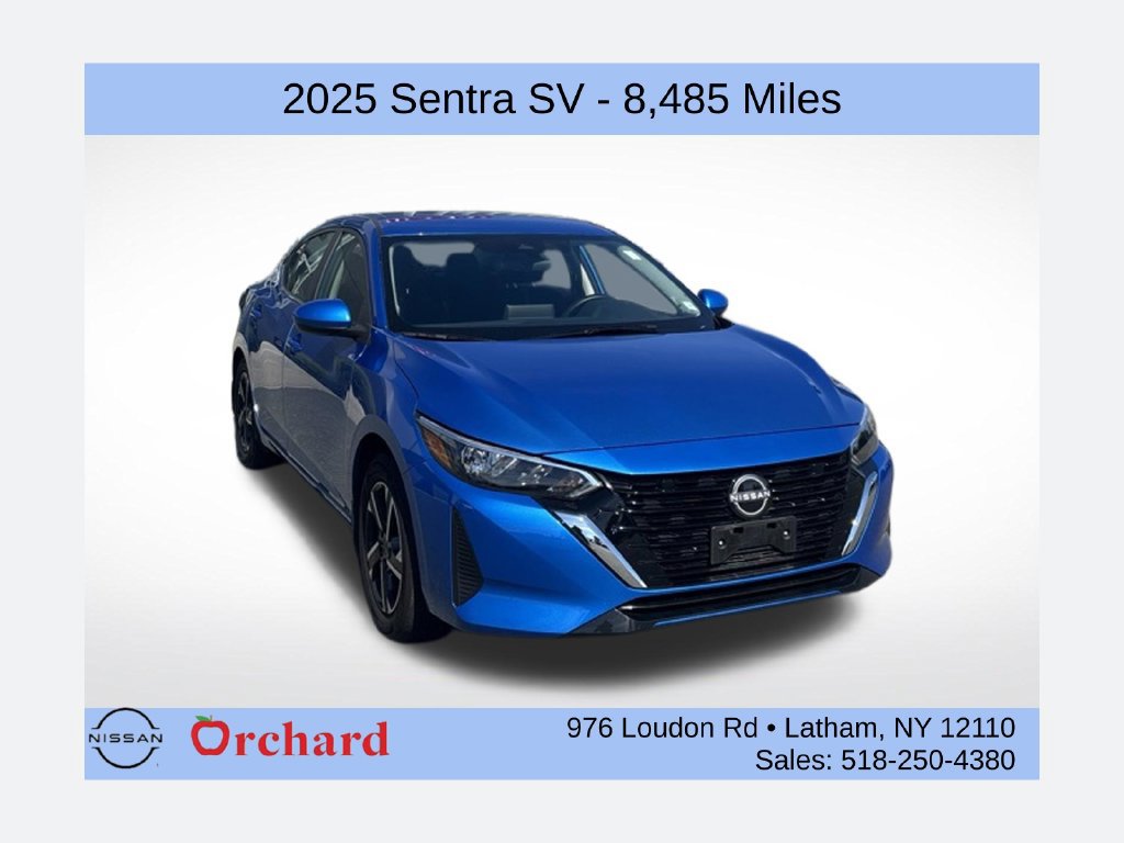 Certified 2025 Nissan Sentra SV w/ All-Weather Package FWD 360° Tour