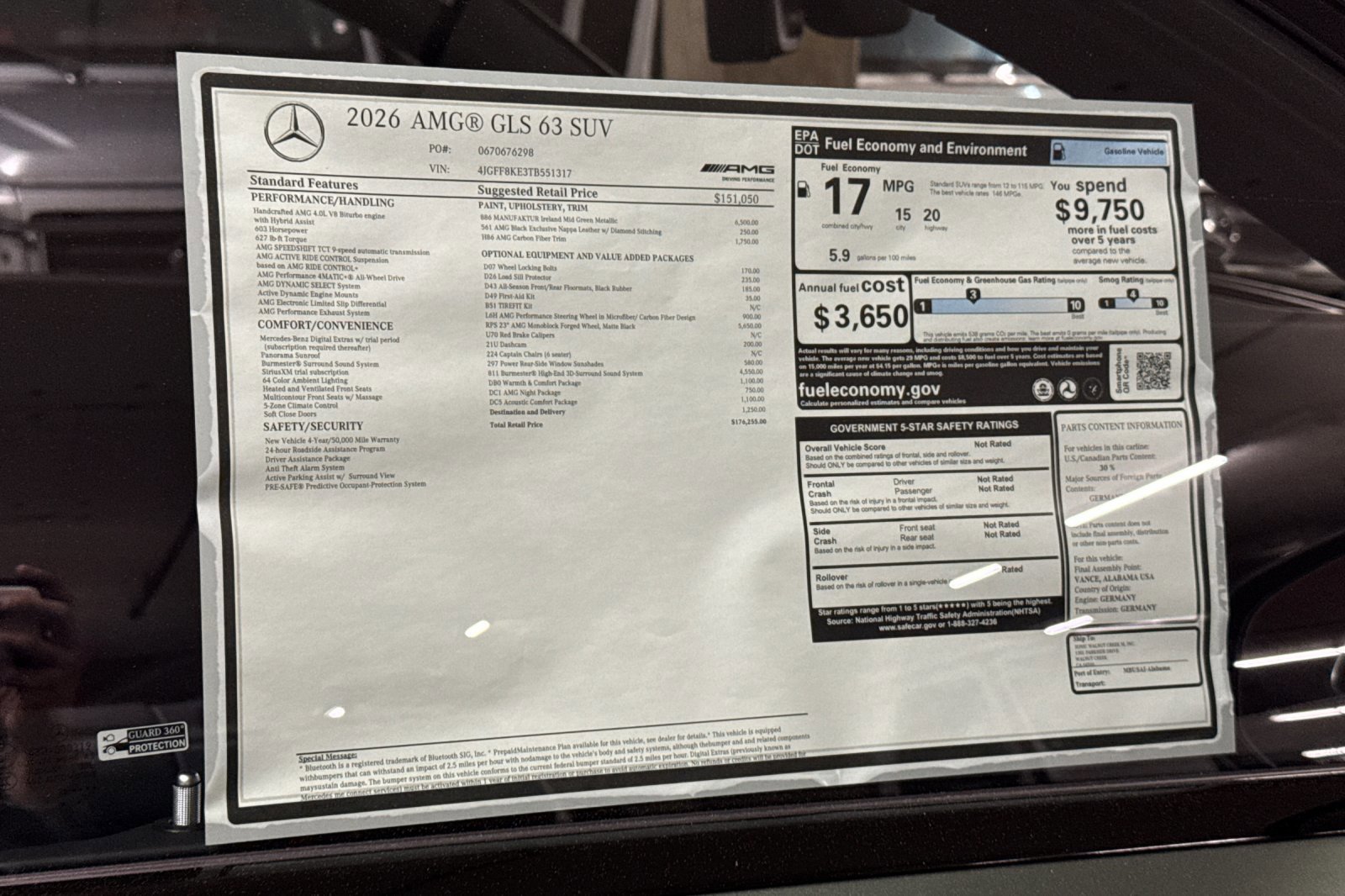 New 2026 Mercedes-Benz GLS 63 AMG 4MATIC image 31