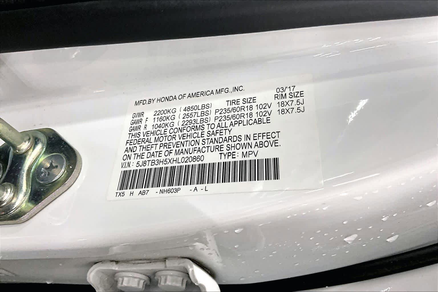 Used 2017 Acura RDX FWD w/ Technology Package image 35