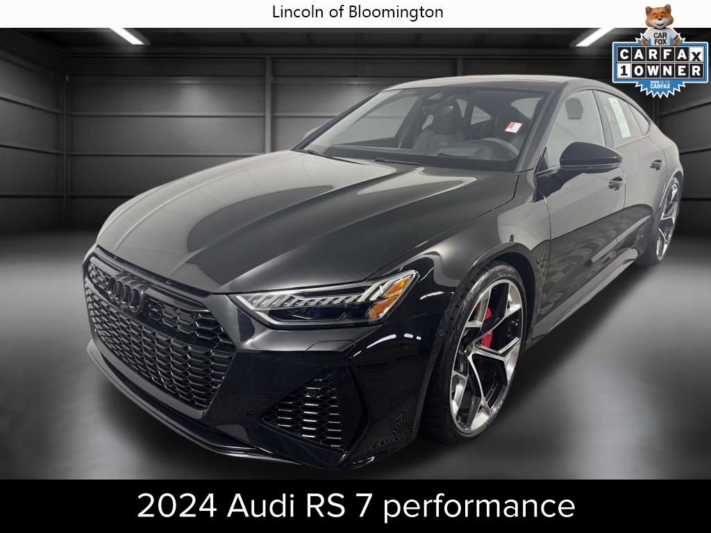 Used 2024 Audi RS 7 Performance w/ Black Optic Package image 1