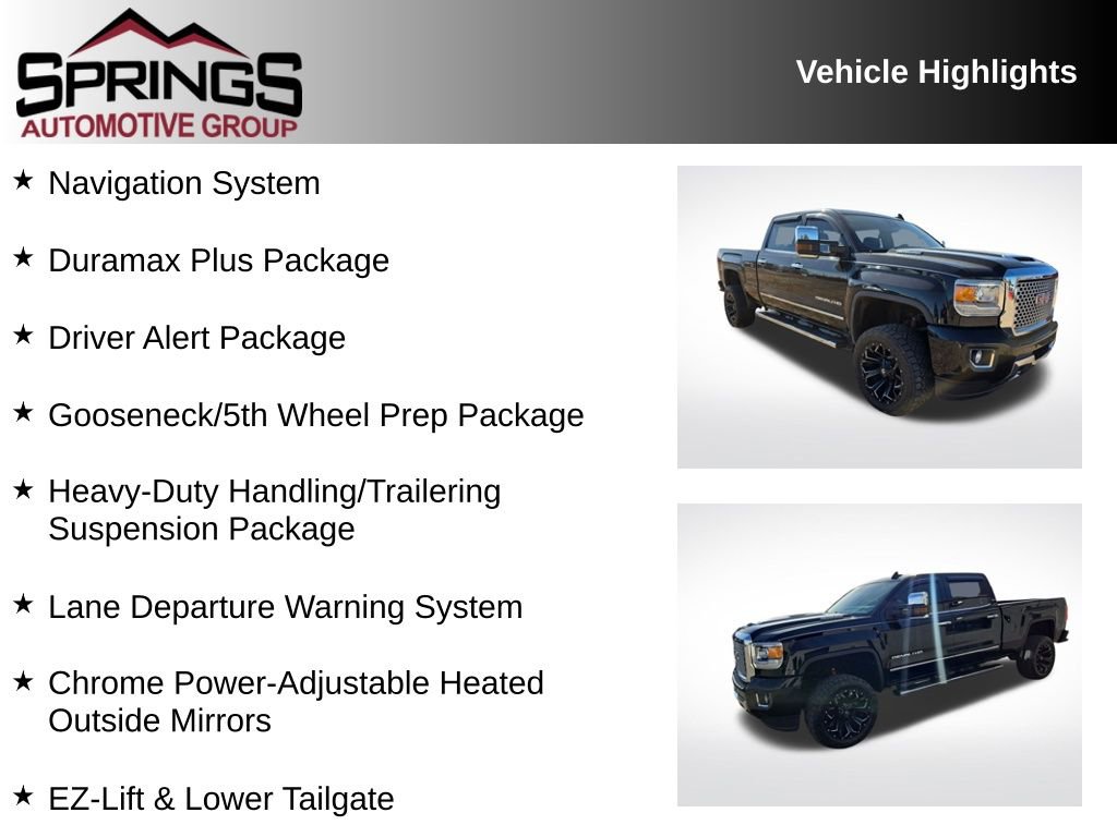 Used 2017 GMC Sierra 2500 Denali w/ Duramax Plus Package image 2