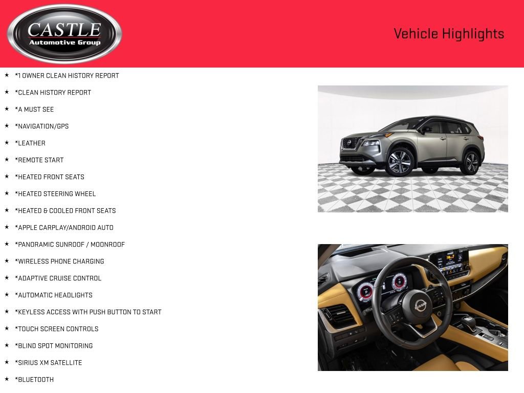 Used 2023 Nissan Rogue Platinum w/ Platinum Premium Package FWD image 3