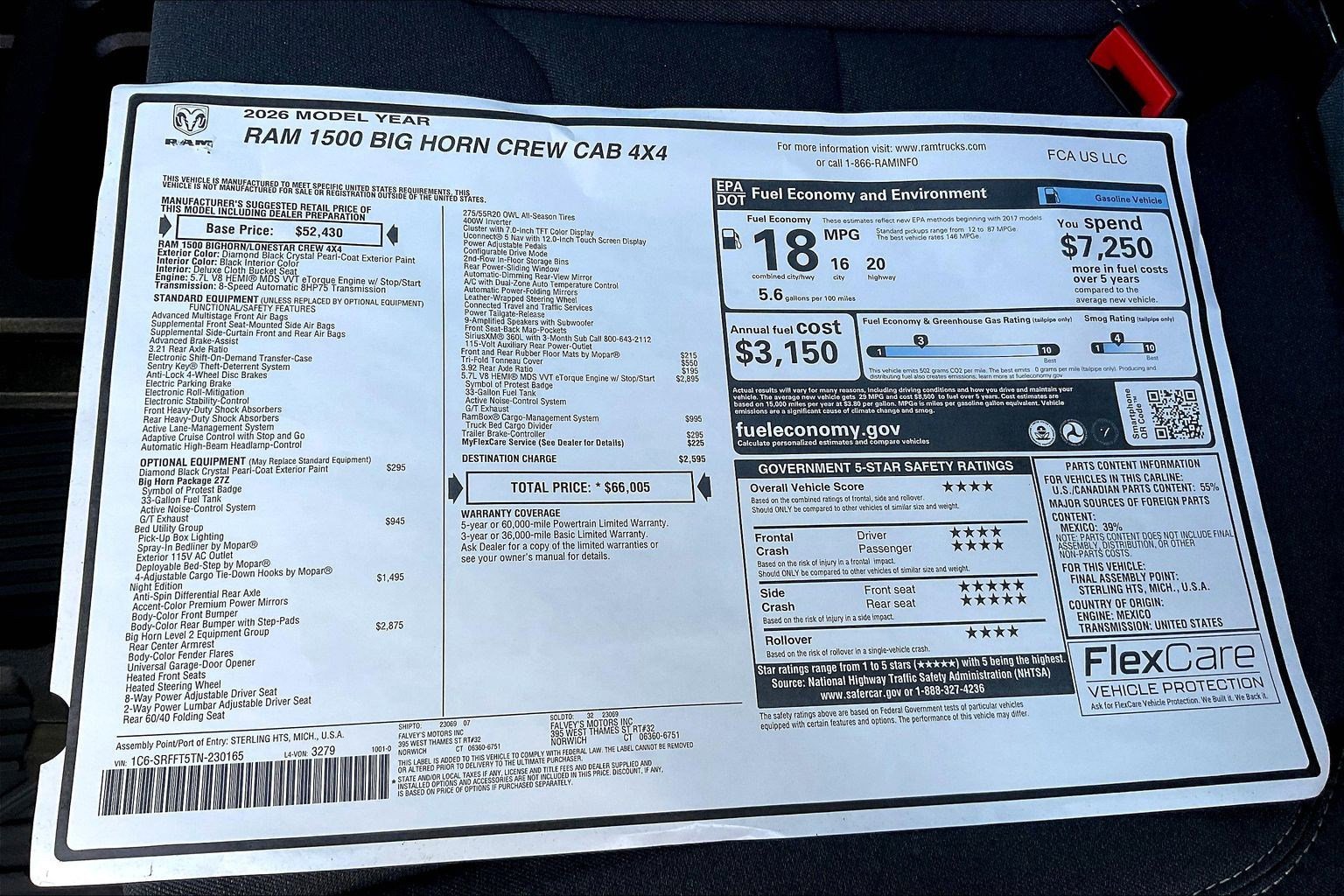 New 2026 RAM 1500 Big Horn image 14