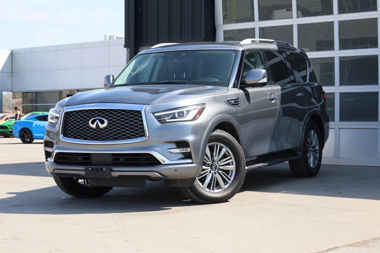 Used 2021 INFINITI QX80 Luxe AWD/4WD image 3