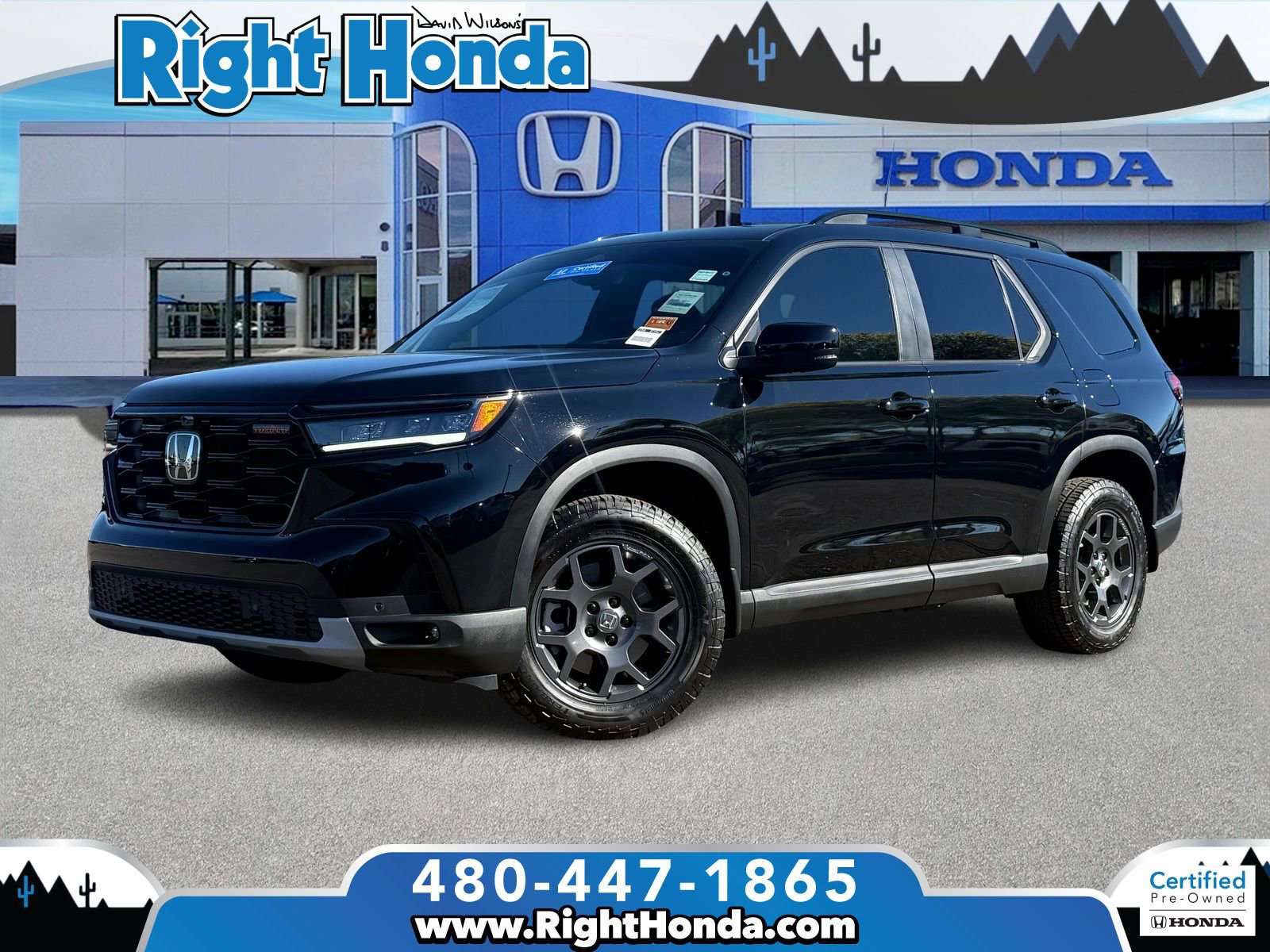 Certified 2024 Honda Pilot TrailSport