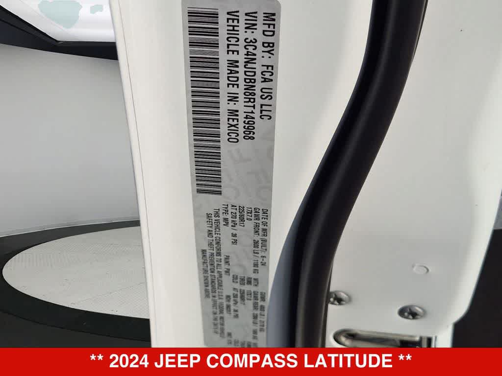 Used 2024 Jeep Compass Latitude AWD/4WD image 34