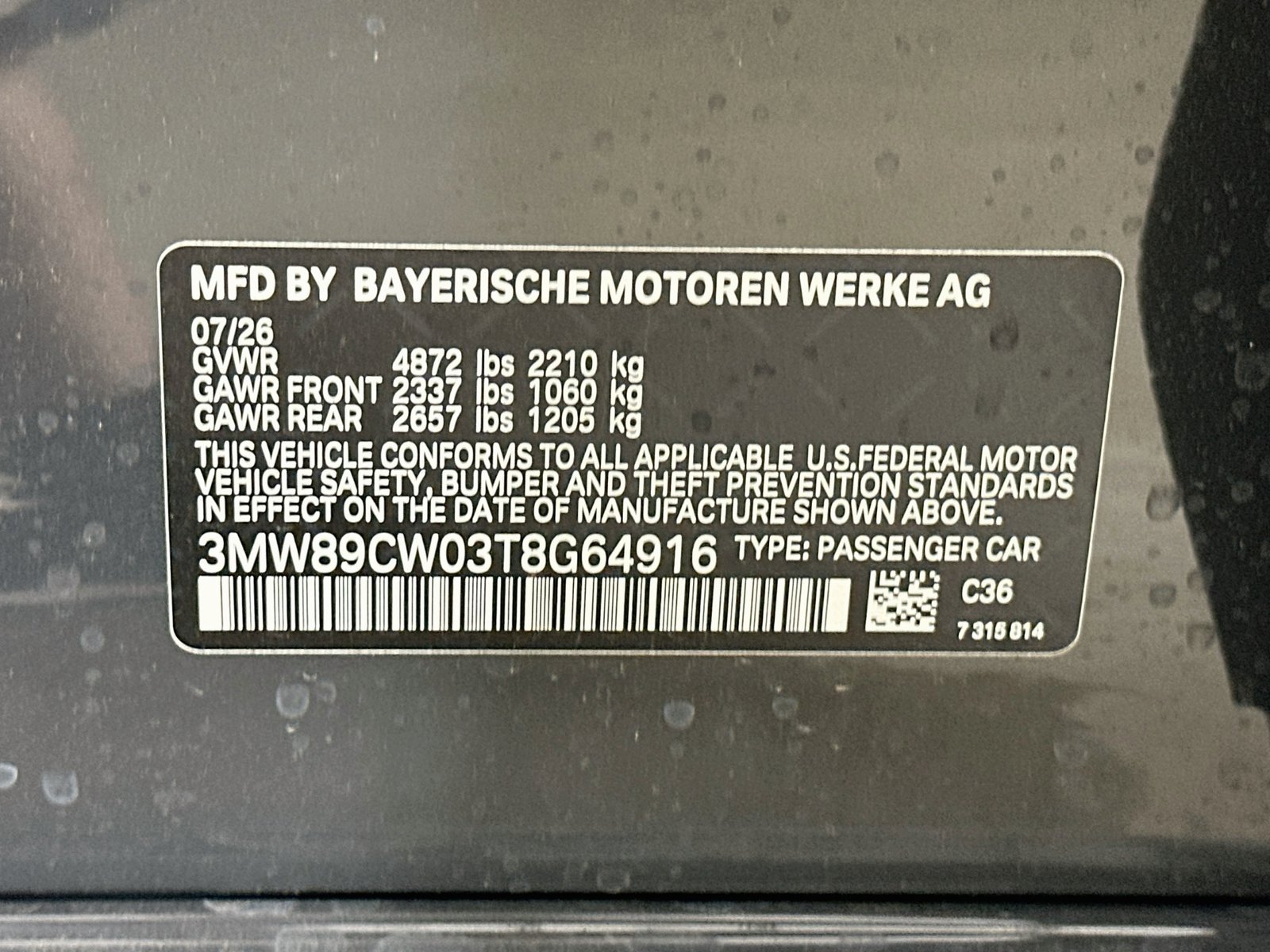 New 2026 BMW 330i xDrive Sedan w/ M Sport Package AWD/4WD image 49