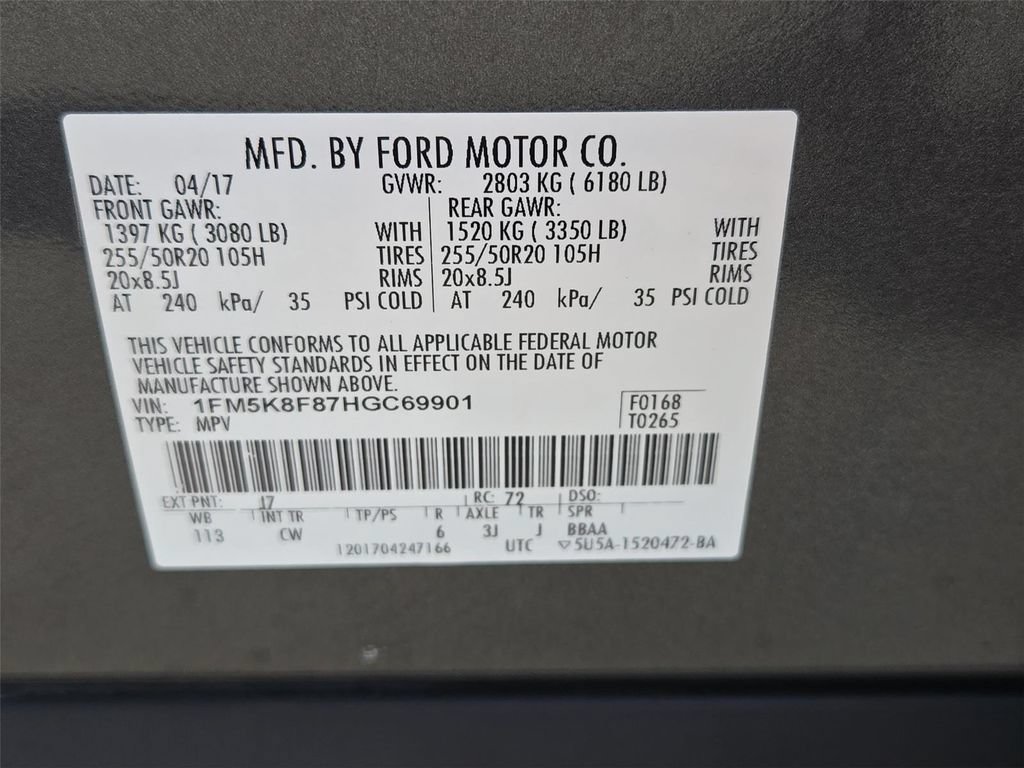 Used 2017 Ford Explorer Limited AWD/4WD image 26