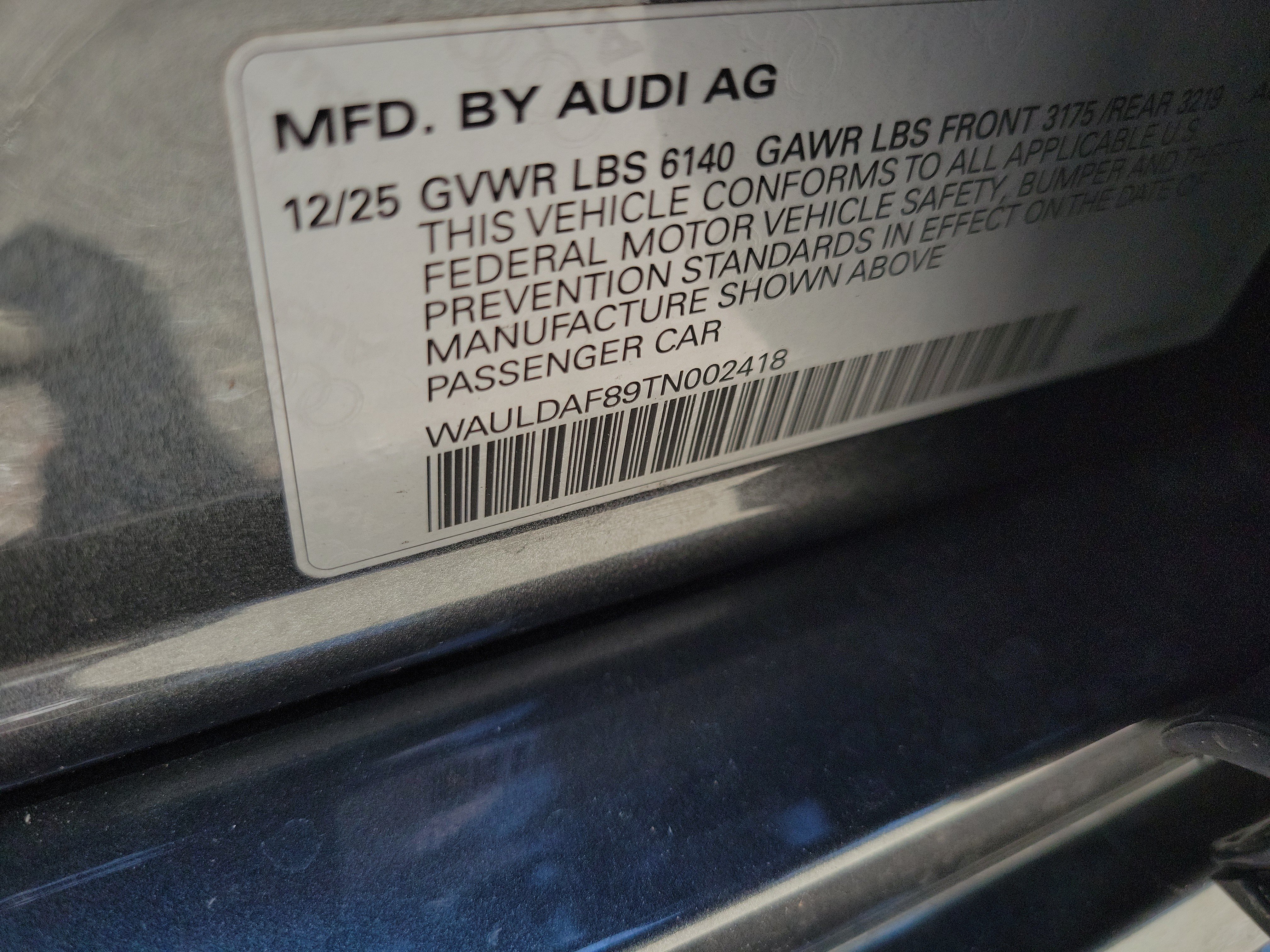 New 2026 Audi A8 L 3.0T AWD/4WD image 36