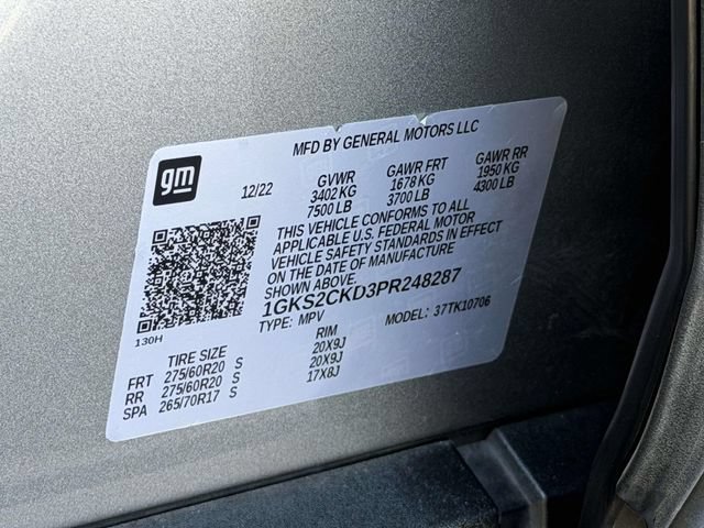 Used 2023 GMC Yukon AT4 w/ AT4 Premium Plus Package AWD/4WD image 22