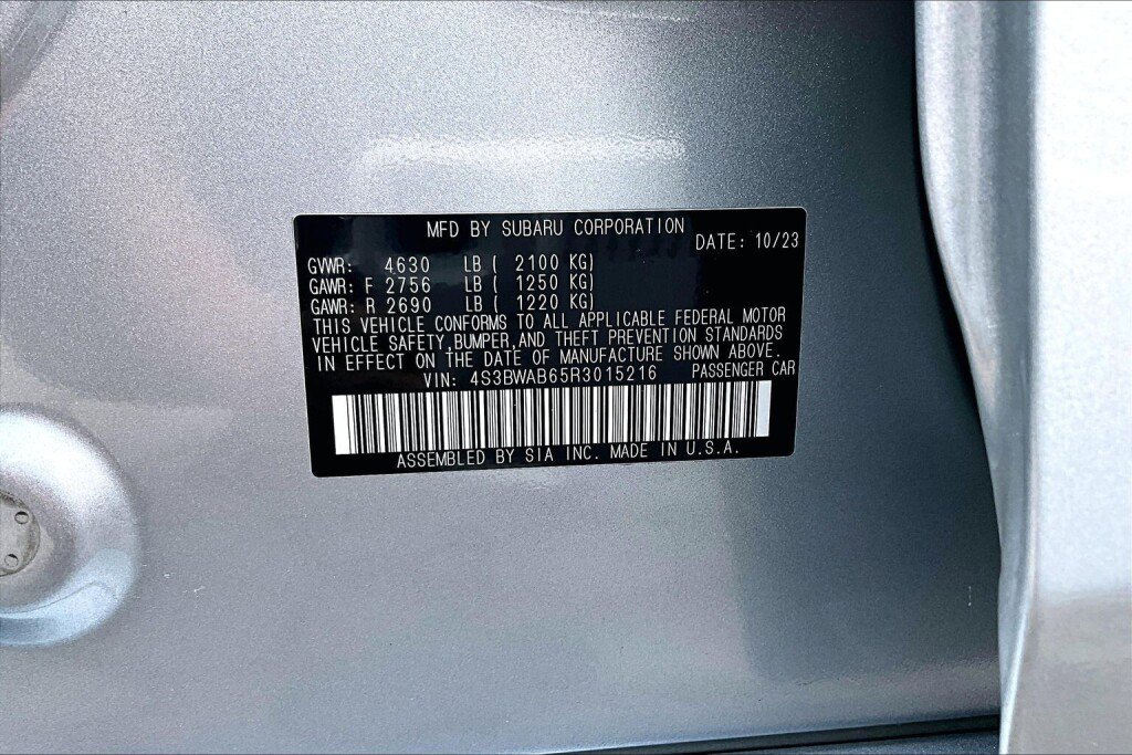 Certified 2024 Subaru Legacy image 19