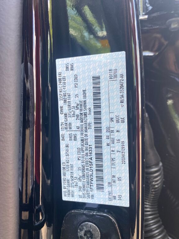 New 2025 Ford F150 XLT w/ Equipment Group 302A MID image 14