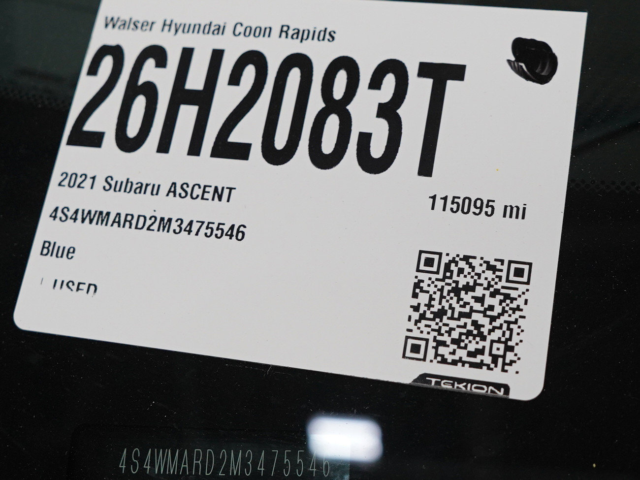 Used 2021 Subaru Ascent Touring w/ Popular Package #2 AWD/4WD image 37