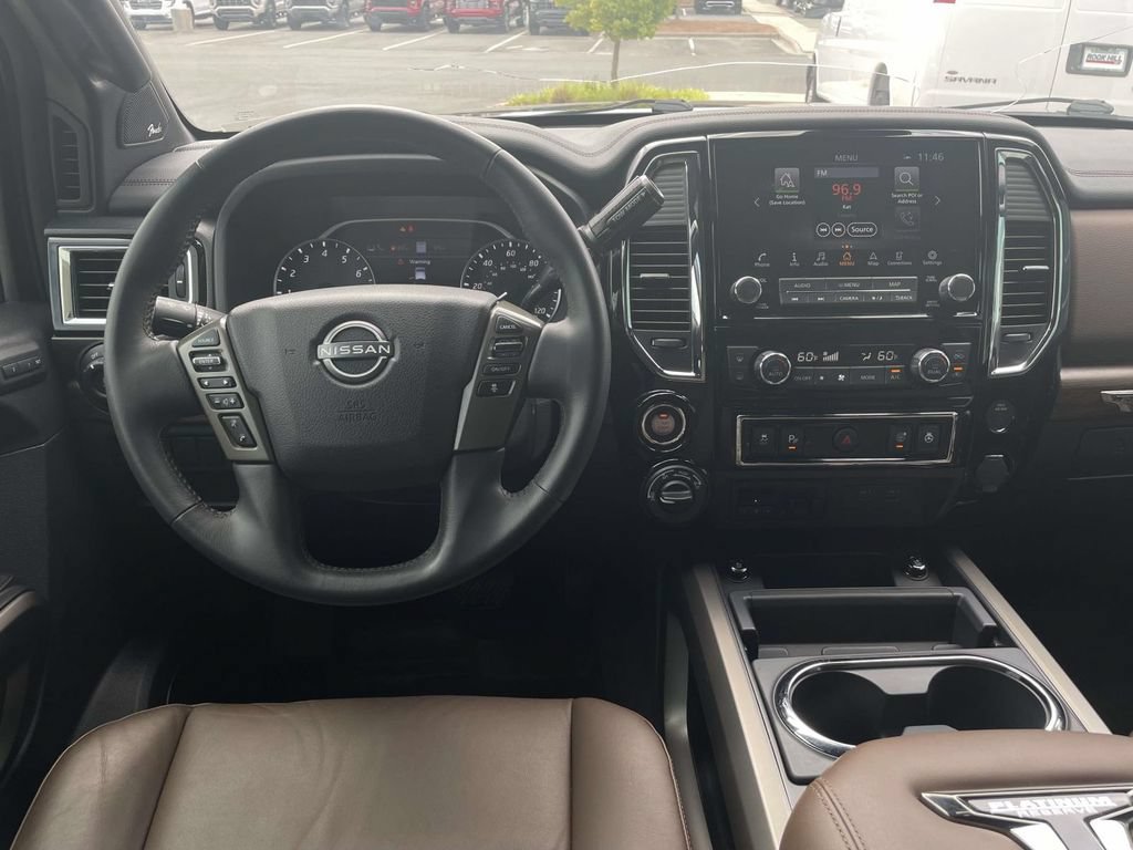 Used 2023 Nissan Titan Platinum Reserve w/ Off Road Protection Package AWD/4WD image 13