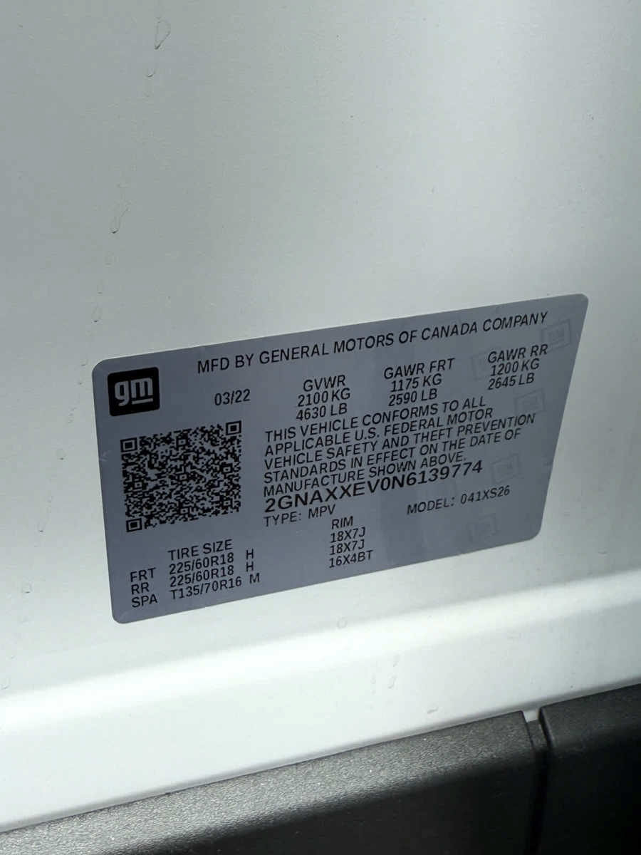 Used 2022 Chevrolet Equinox Premier AWD/4WD image 30