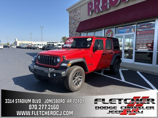 Certified 2024 Jeep Wrangler Sport S