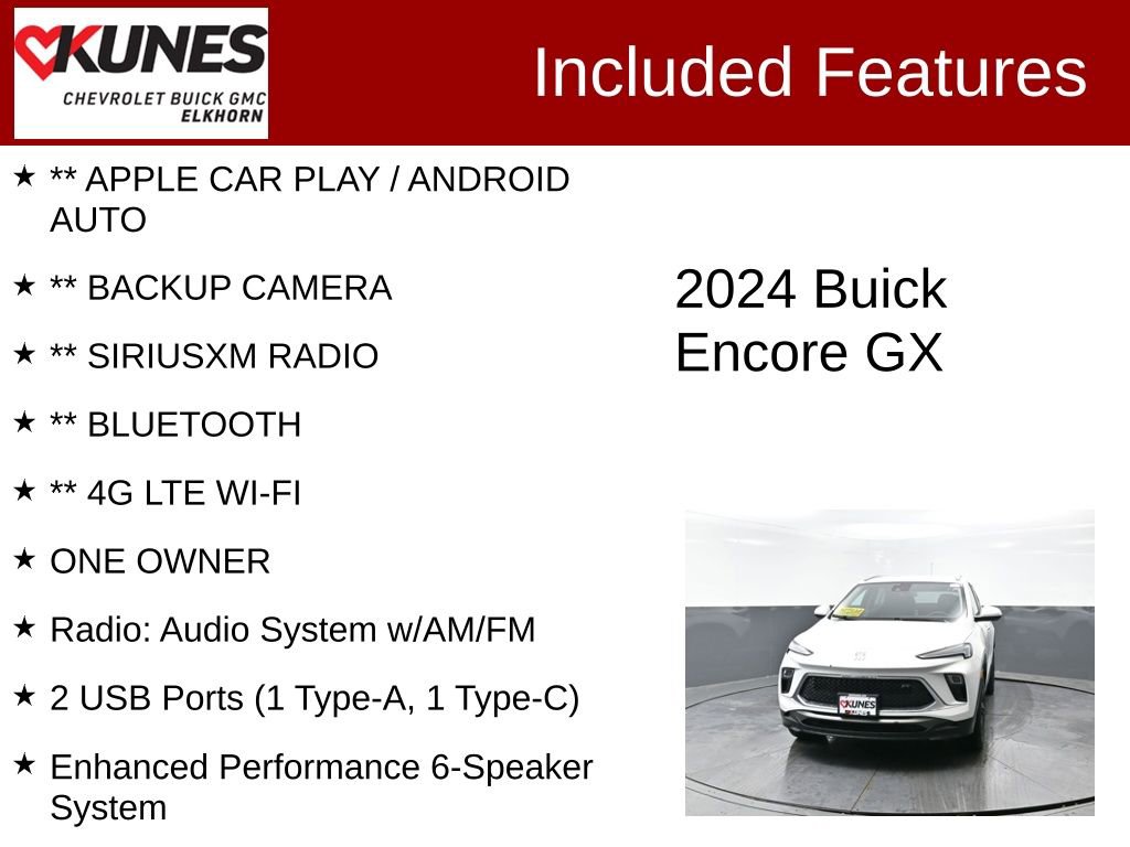 Used 2024 Buick Encore GX Sport Touring image 2