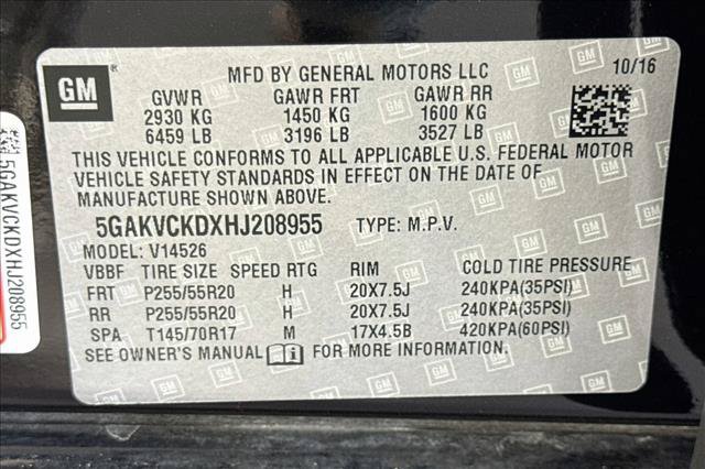 Used 2017 Buick Enclave Premium w/ Experience Buick Package AWD/4WD image 29