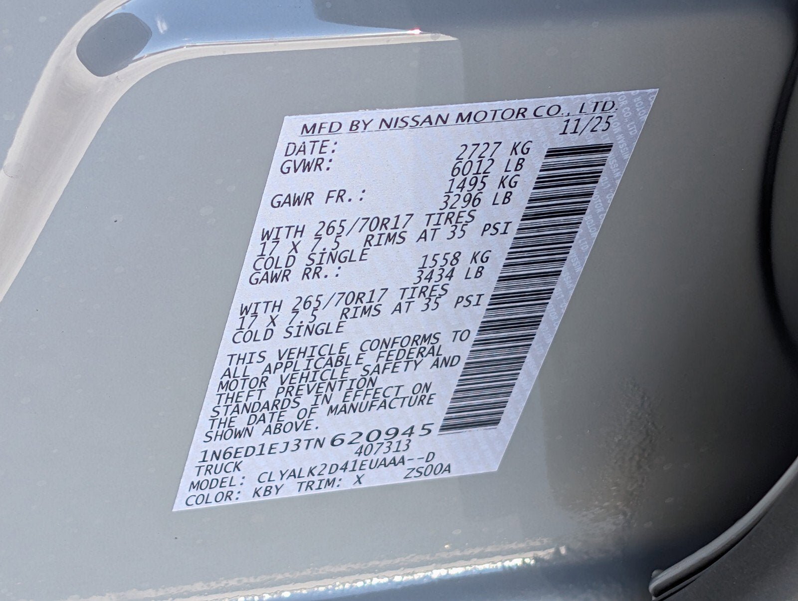 New 2026 Nissan Frontier Pro-X w/ Tow Package RWD image 15