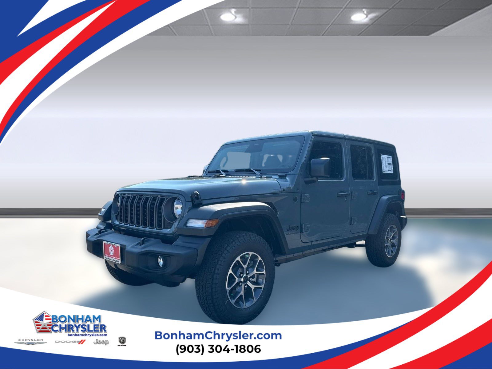 New 2025 Jeep Wrangler Sport S