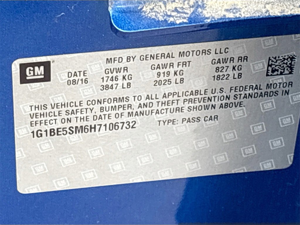 Used 2017 Chevrolet Cruze LT w/ Convenience Package image 30