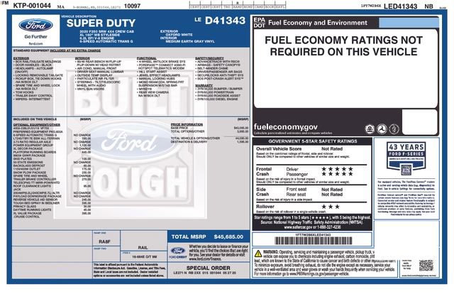 Used 2020 Ford F250 XL w/ Power Equipment Group image 31
