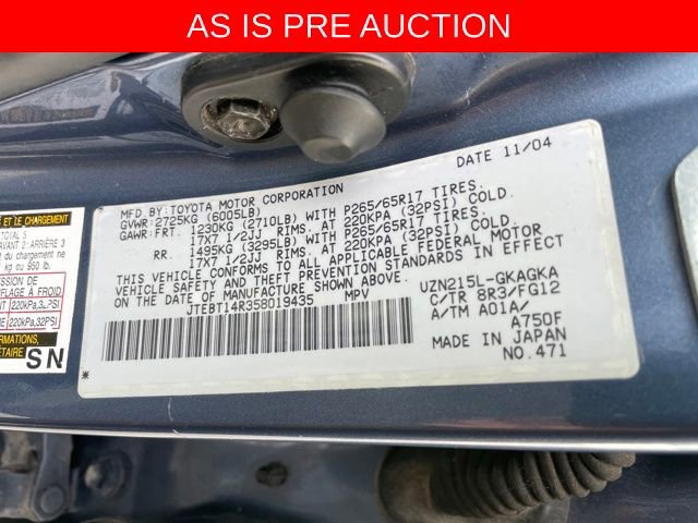 Used 2005 Toyota 4Runner SR5 image 16