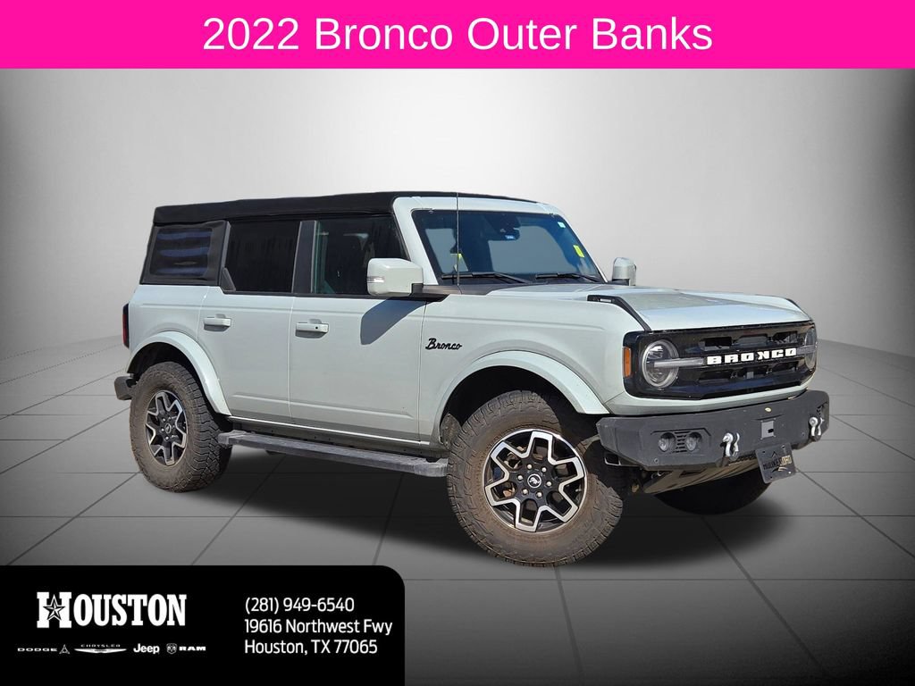 Used 2022 Ford Bronco Outer Banks AWD/4WD image 1