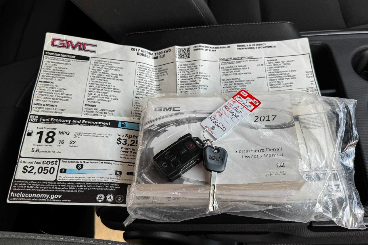 Used 2017 GMC Sierra 1500 SLE w/ SLE Value Package image 33