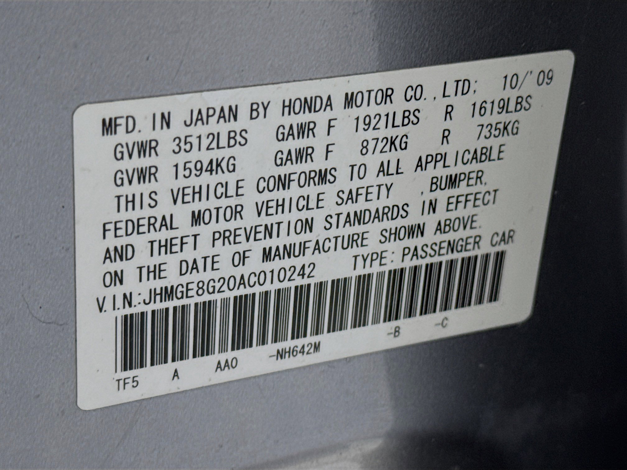 Used 2010 Honda Fit image 28